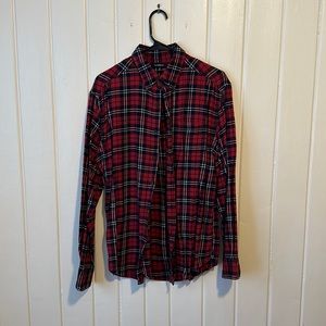 Mens Croft & Barrow Long Sleeve Flannel Medium